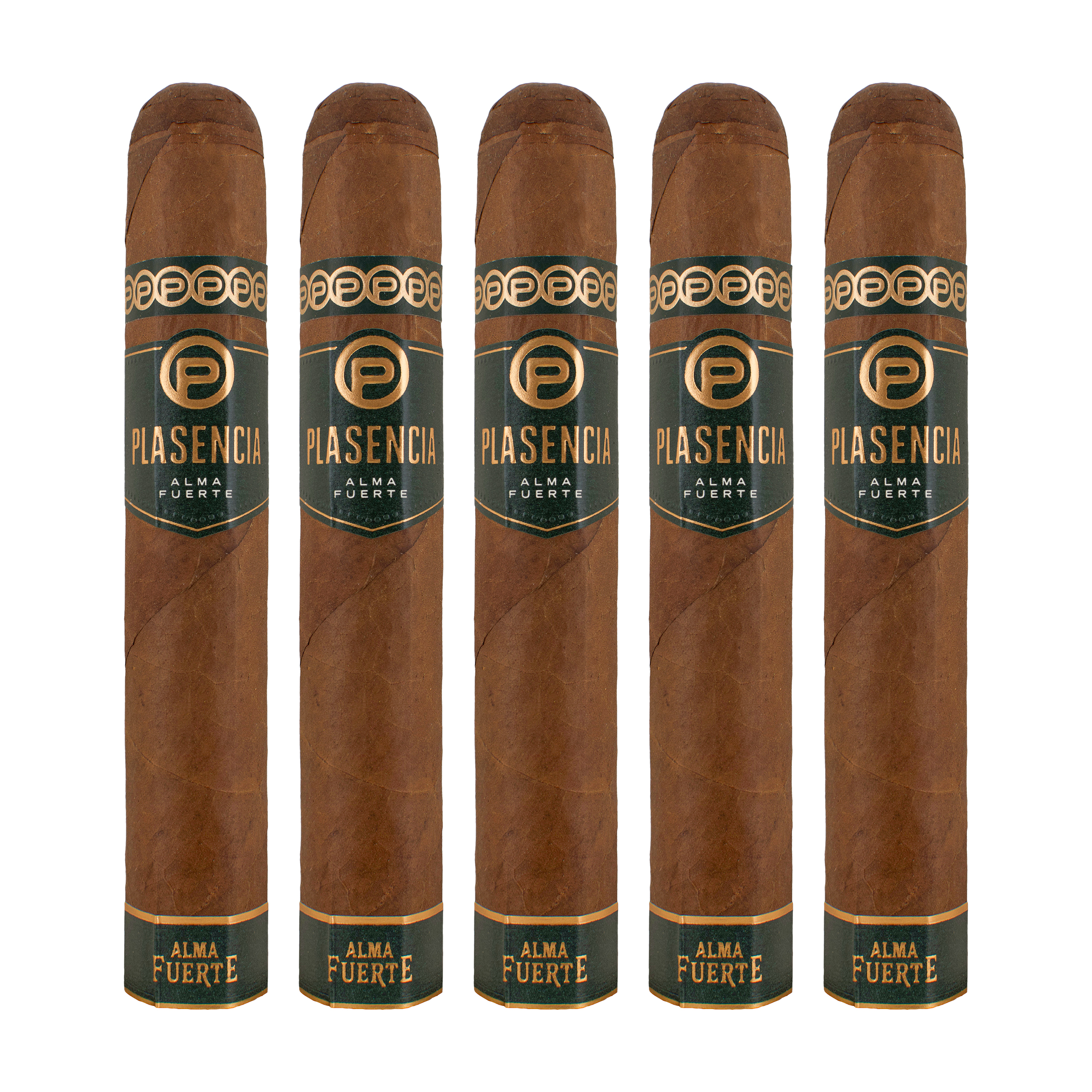 Plasencia Alma Fuerte Sixto I Hexagon Natural Cigar - 5 Pack